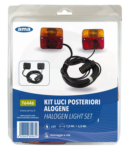 Kit fanali posteriori alogene - kit,